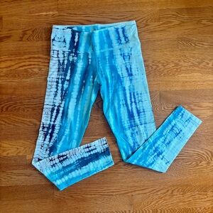 Lily Lotus Organic Cotton Tie Dye Yoga Leggings